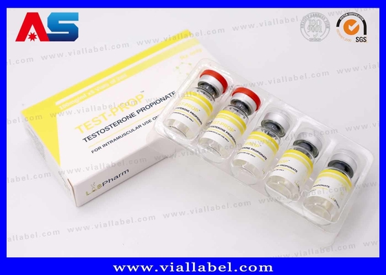 Holographic 10ml Vial Box dengan Daftar PET Daur Ulang