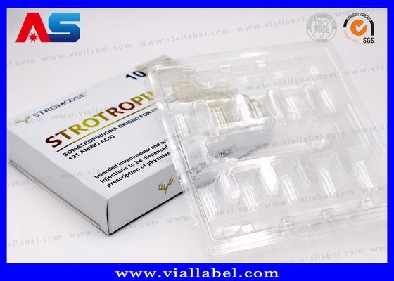 Custom Luxury 10ml Vial Box with Gold Foil Branding