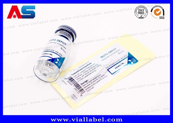 Label Vial Premium yang kuat untuk penggunaan medis dan laboratorium 2ml / 10ml