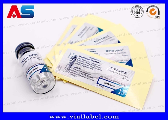 Label Vial Premium yang kuat untuk penggunaan medis dan laboratorium 2ml / 10ml