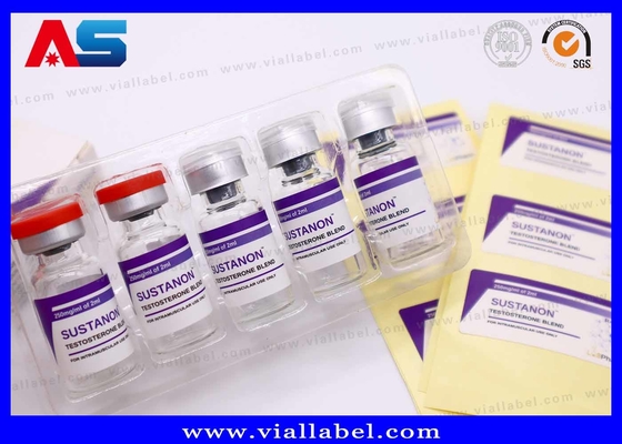 2ml  20ml botol kaca steril dalam stok. Vial kelas farmasi cetak khusus. MOQ rendah & harga pabrik.