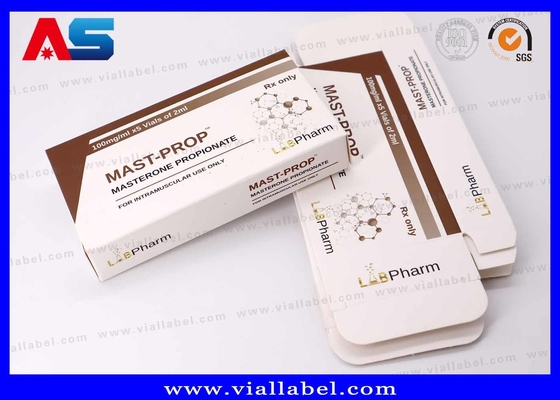 Custom Peptide Storage Box untuk 2x2ml Vial, Premium Peptide Packaging Box Percetakan Disesuaikan