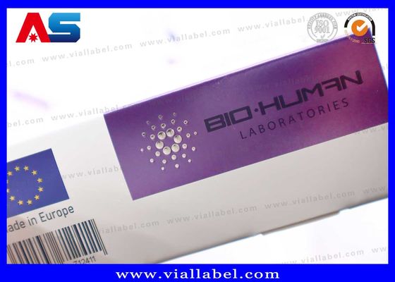 peptides Vial Injeksi (2 x 2 ml Vial) Kotak Kemasan Karton Untuk Binaragawan