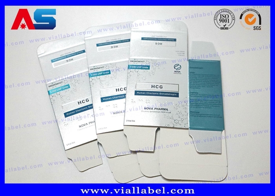 Kualitas Tinggi Peptide BPC Vial Kotak Dan Label Pencetakan MOQ 500 Harga langsung pabrik