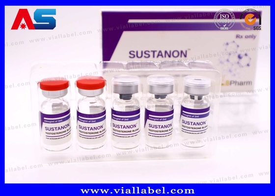 Kualitas tinggi GH Peptide Label botol / Disesuaikan CJC-1295 Label Pencetakan