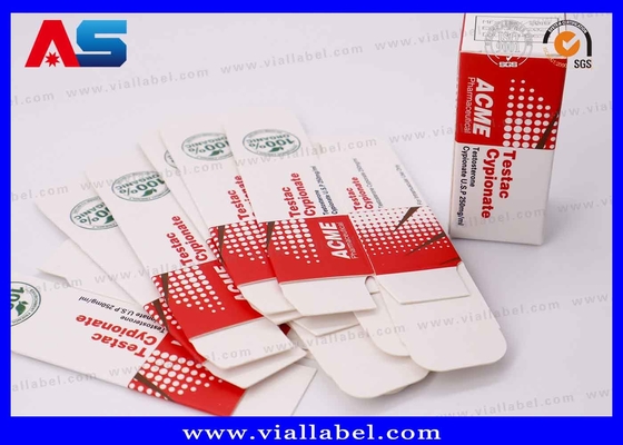 Hcg Kualitas Tinggi Vial Kecil Dan Kothak Pencetakan, Kothak Kothak Kertas Peptida Untuk 2 Vial 2ml