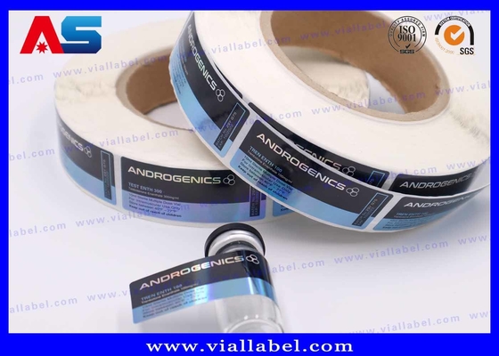 Pencetakan Label Botol Peptida, Label Tirzepatide Cetak Kustom Hologram Laser MOQ 100pcs