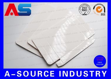 Somatropin Hcg 2ml Kotak Kertas Blank Putih Glossy Dengan Pelat Plastik Jelas Kotak Farmasi
