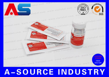 Bodybuilding Cypionate 200mg Pill Label Botol Dengan Laser Hologram Mencetak Label Vial Kaca