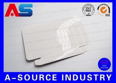 Kertas Biasa 2ml 10 pcs Kotak Kosong Kotak Putih Murah Untuk botol 10ml Dengan Baki Plastik Di Dalam, Selesai Mengkilap