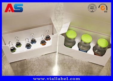 2ml Amp / White Paper Carton Insert Untuk Apotek Kothak Kemasan Medis Kothak pil khusus