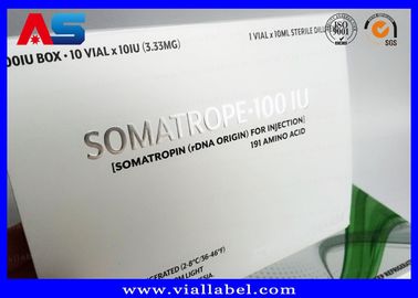 Somatropin Bodybuilding Hcg Tablet Custom Pill Box / Medicine Box Box Box Box kotak kertas foil perak
