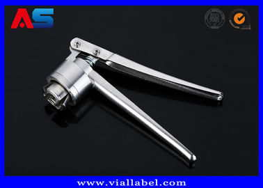 Stainless Steel Manual Crimping Machine / Manual Vial Crimper Untuk 20mm / 13mm Flip Off Caps