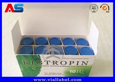 300g Kothak Botol Kertas Kemasan Untuk 2ml Peptida Kaca Vial kemasan obat kotak