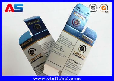 Metal Foil Karton 10ml Vial Kotak Untuk Botol Kaca Pindah Hologram Kedokteran obat kemasan kotak