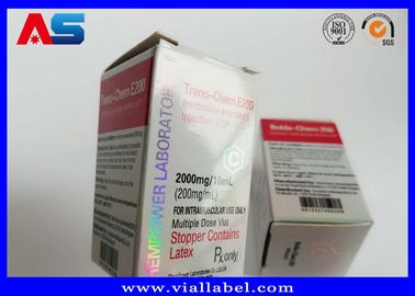Storage Karton 10ml Vial Kotak Untuk Kaca Hologram Botol Obat, ISO9001 kotak kemasan farmasi