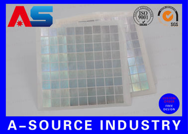 Anti Fake Hologram Security Stickers , Printing 3d Hologram Security Labels Tamper Proof