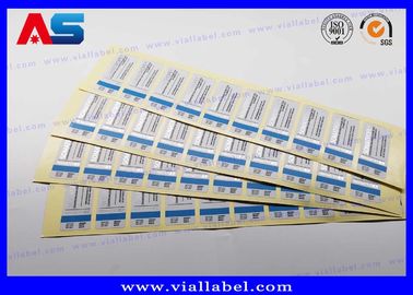 Testosteron Enanthate 250mg Suntik Peptide 10 ml Kotak Perak Foil Embossed Panton Printing