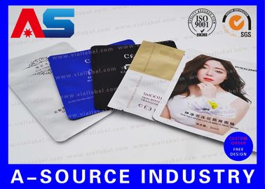 Tas ziplock aluminium foil Heat Seal Custom Printed Re-sealable Aluminium Foil Packaging Bags SGS ISO 9001