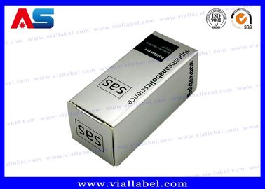 Anabolic Science 10ml Vial Box / Peptide Medicine Packing Box Untuk Vial Kaca kotak cetak khusus