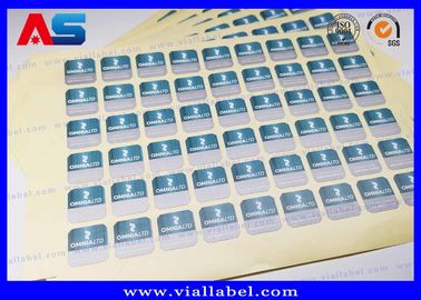 Custom Scratch Off Security Code Sticker Untuk Farmasi Square 2Cm Anti Fake Tujuan tidak valid stiker