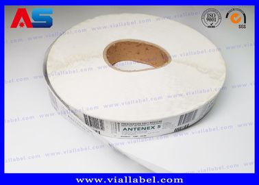 Label botol obat dicetak Albendasole Adhesive Animal Pill Label botol Untuk Domba Dan Kambing
