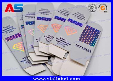 Kotak Botol Minyak 20 Ml Kotak Kemasan Botol / Label Kotak Kertas Obat Dari Farmasi Berlian