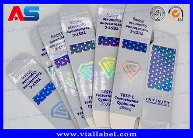 Kotak Botol Minyak 20 Ml Kotak Kemasan Botol / Label Kotak Kertas Obat Dari Farmasi Berlian