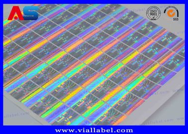 Catatan label keamanan Scratch Off Apotek 3D Holographic VOID Sticker