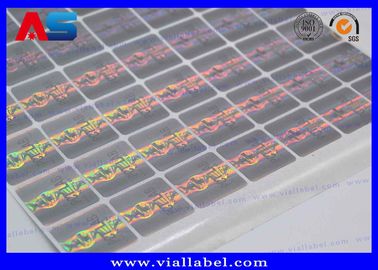Catatan label keamanan Scratch Off Apotek 3D Holographic VOID Sticker