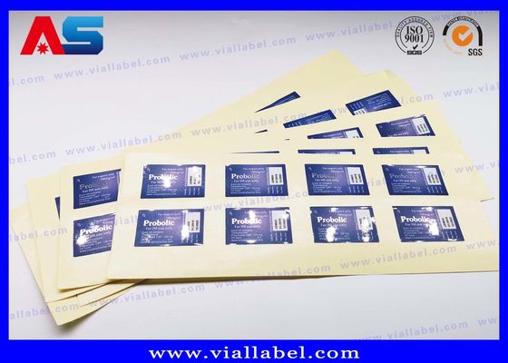 Pencetakan 10ml Vial Injeksi Desain Custom Label minyak esensial