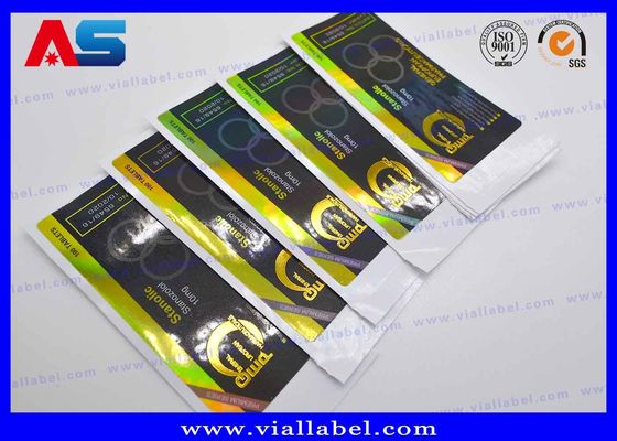 Peptida private label untuk botol dropper dengan kualitas tinggi kemasan dalam lembaran stiker botol