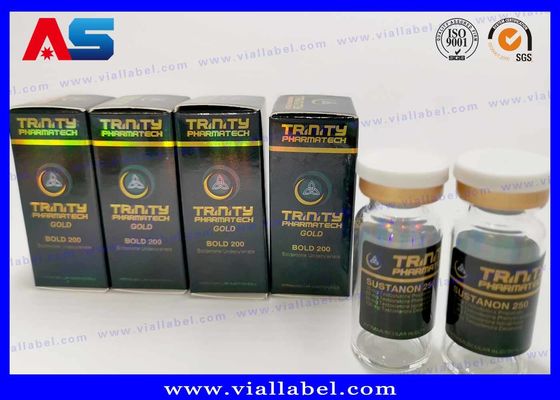 CMYK Printing 10ml Label Botol Kustom Untuk Botol Obat Kaca