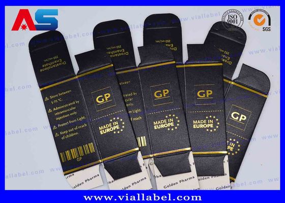 Testosteron Kotak Obat Kecil 10ml Kemasan Botol Untuk Obat Peptide / Farmasi