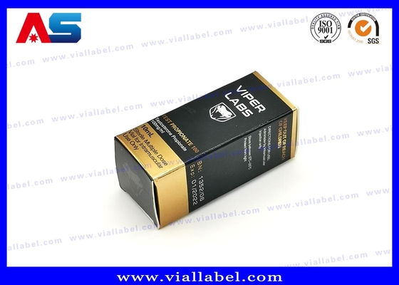 Lipat Kecil 3d Hologram Vial Box Untuk Botol Minyak Botol Farmasi Kemasan Dengan Desain Merek Kustom