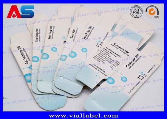 Kotak Penyimpanan Botol Hologram Kustom Cetak Kotak Botol 10ml dan Kemasan / kotak kemasan kecil