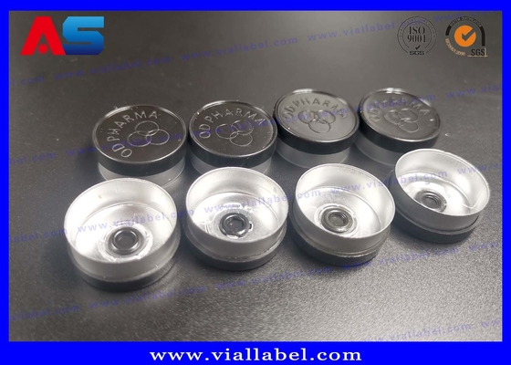 Kap Botol Aluminium Plastik Putih untuk Farmasi Botol Kaca 10mL