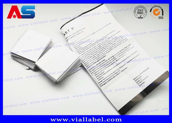 Kertas Peptida Pamphlet Pencetakan, Paket Tambahkan Deskripsi Kertas Ukuran A4 Lipat INSTRUKSI manual pencetakan