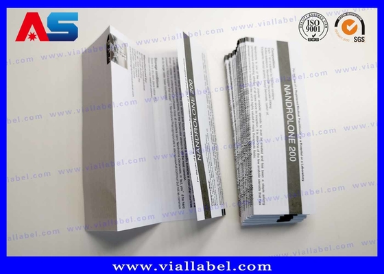 Kertas Peptida Pamphlet Pencetakan, Paket Tambahkan Deskripsi Kertas Ukuran A4 Lipat INSTRUKSI manual pencetakan