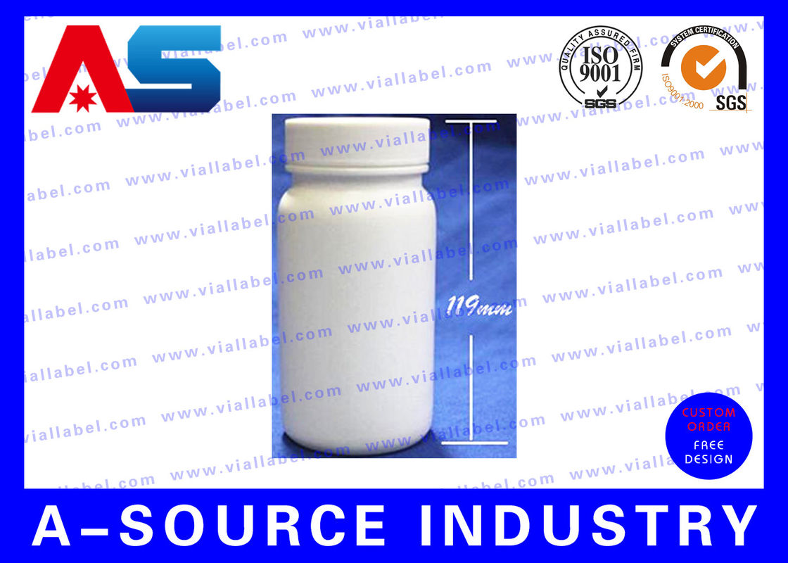 200ml HDPE Medical Pill Container Botol Pill Kosong / Botol Vitamin Pill Botol obat plastik