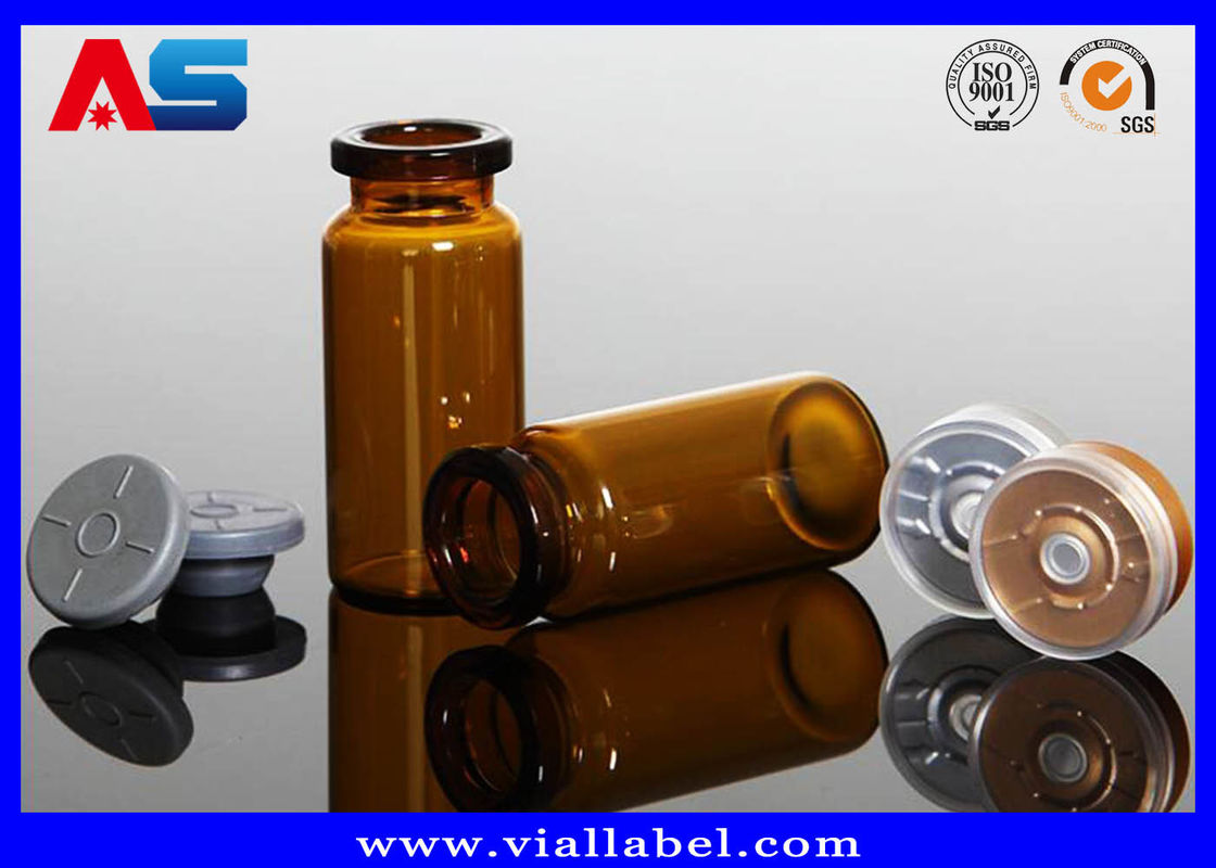 5ml 8ml 15ml 10mL Vial Kaca Kecil Botol Dengan Flip Off Cap Karet Vial Botol Kaca