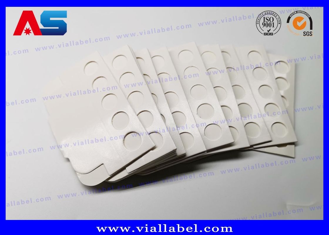 2ml Amp / White Paper Carton Insert Untuk Apotek Kothak Kemasan Medis Kothak pil khusus
