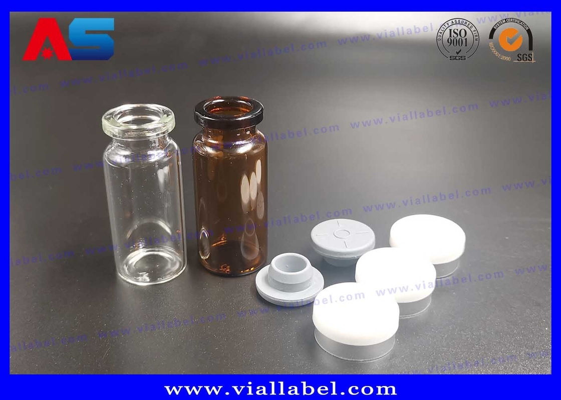 Botol Steril Dan Top Vial Kaca Kecil, Bayonet Mulut Botol Dropper Kaca