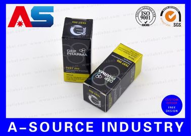 Kotak Laser GEP Vial 10ml Kotak Warna Pantone Profesional Kotak Pengiriman Kecil kotak kemasan binaraga