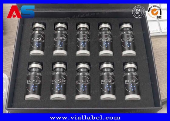 Kemasan Cetak Premium untuk Kotak Vial Peptida, Desain Kustom Cetak Kotak Vial 3ml