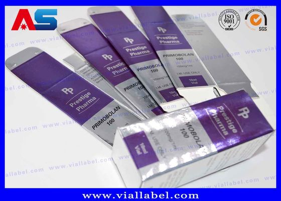Perekat yang kuat Noble Laboratories Farmasi Peptide Botol Label Untuk 10ml Vital Suntik