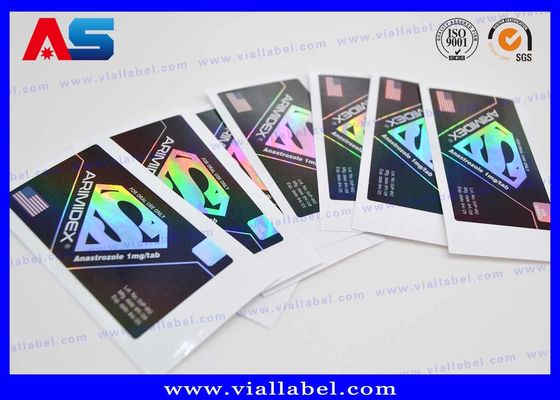 Laser Hologram Printing Adhesive 10ml Label Dan Kotak Untuk label stiker khusus Anabolic Peptide